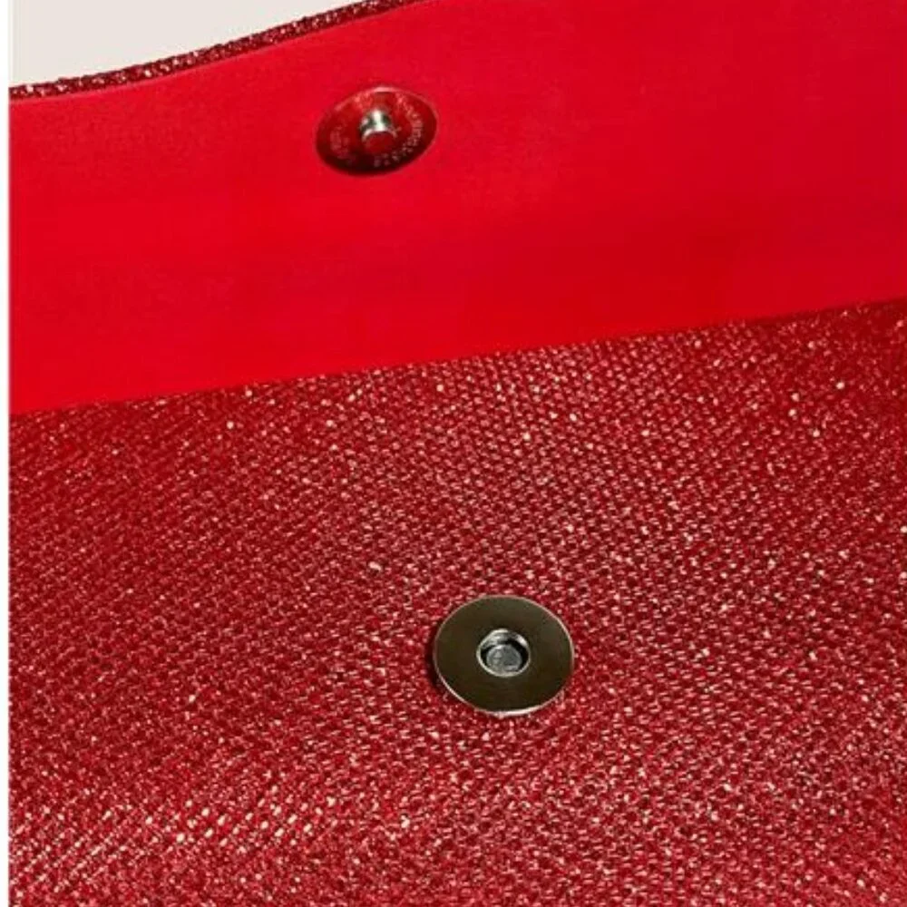 Sequin Clutch Purse Sparkly Envelope Evening Bag for Wedding, Parties, Brides